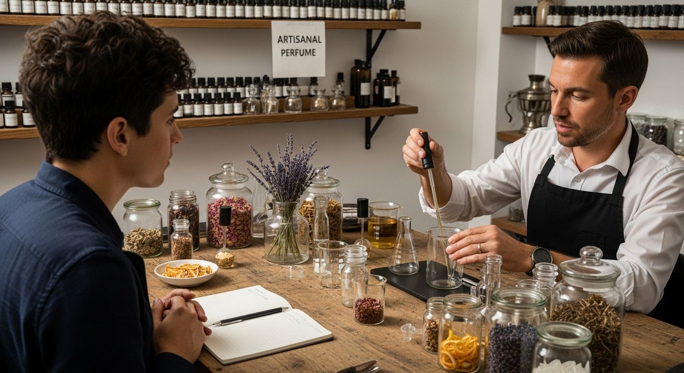 artisanal perfume making workshop